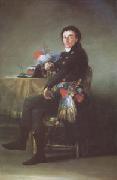 Francisco de Goya Ferdinand Guillemardet French Ambassador in Spain (mk05) oil painting on canvas